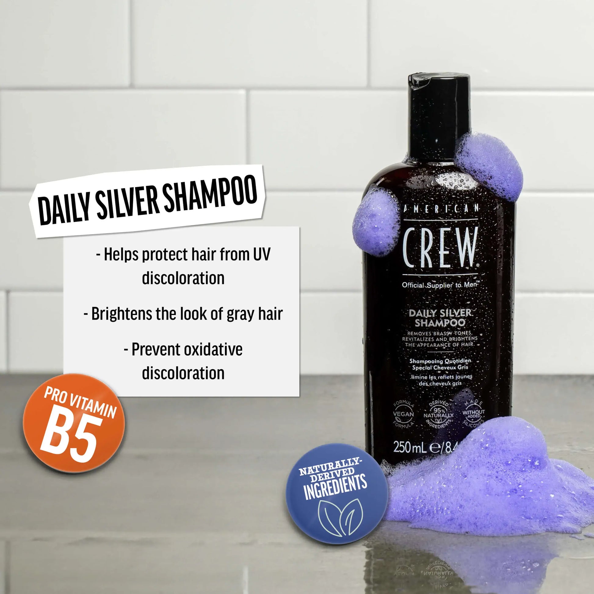 Daily Silver Shampoo benefits for grey hair