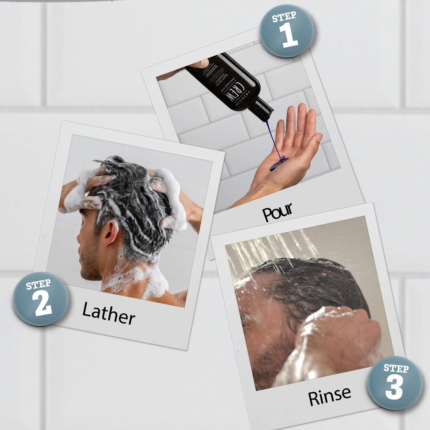 How to use American Crew Daily Silver Shampoo
