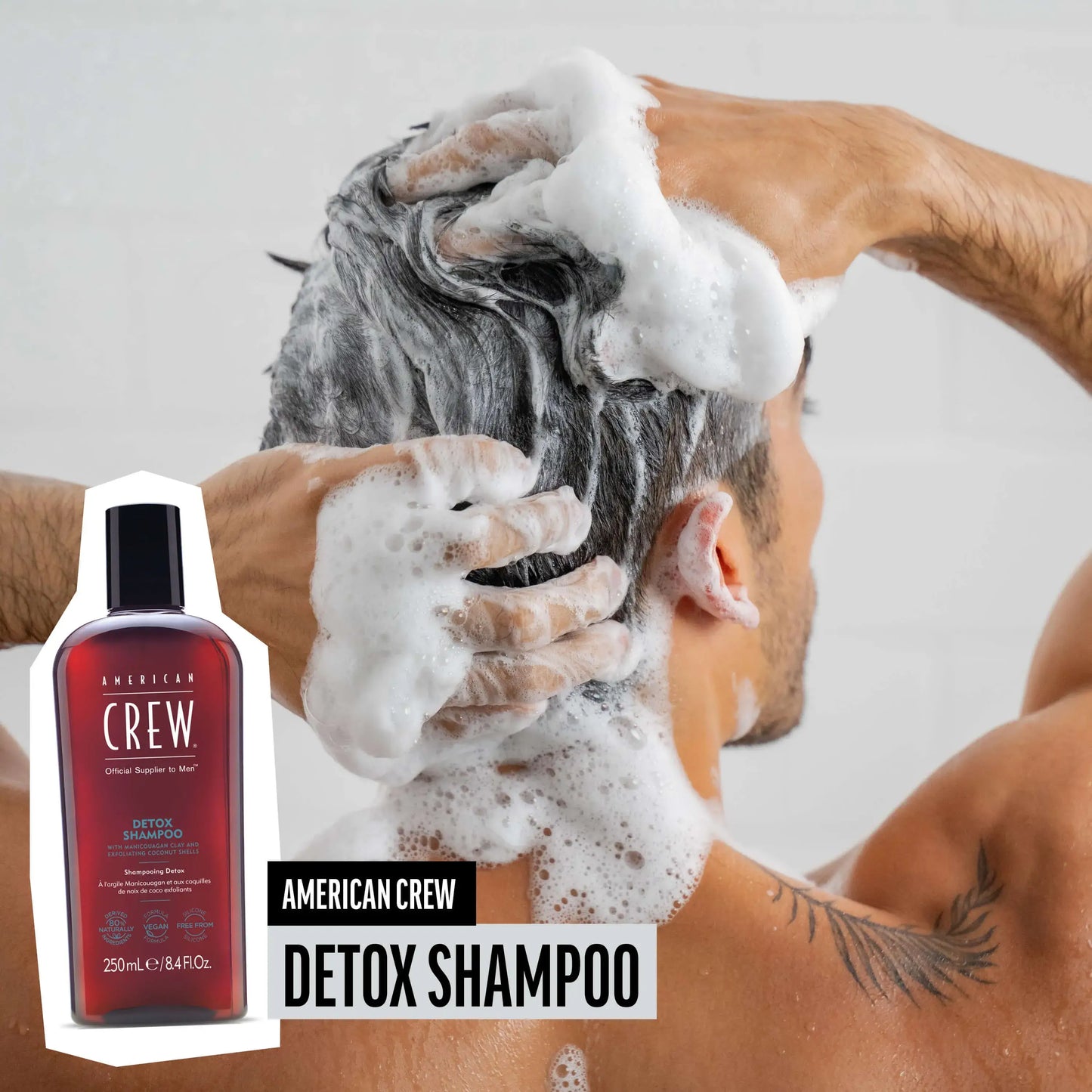 American Crew Detox Shampoo – Purifying Buildup Removal
