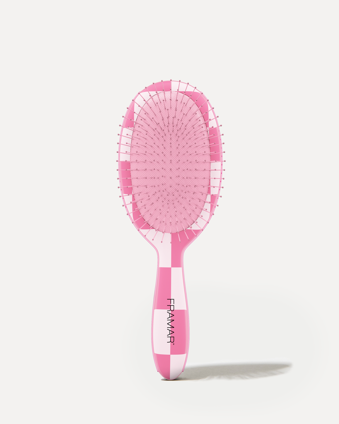 Framar Checked Out Pink - Detangle Brush