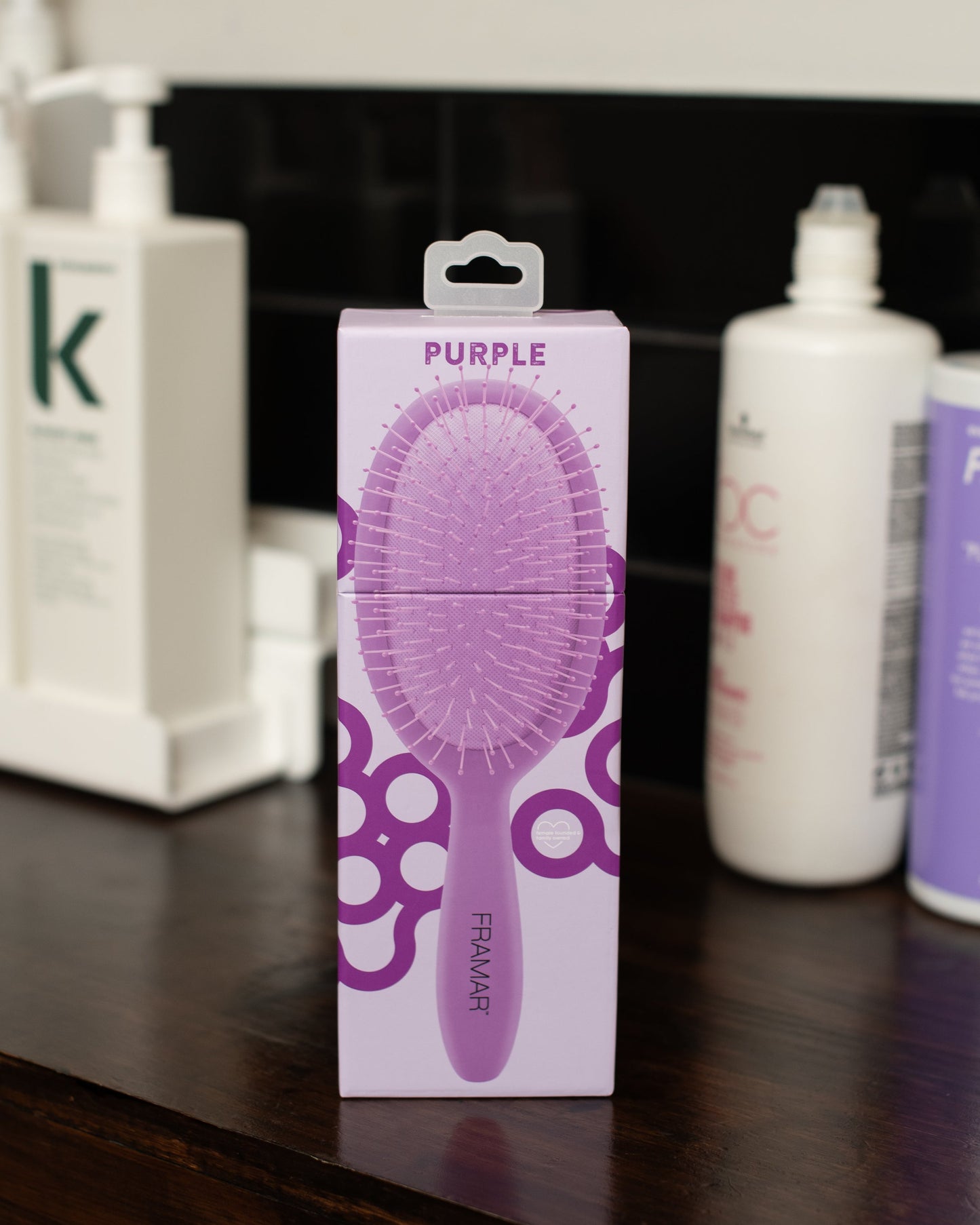 Framar Purple Reign Detangle Brush