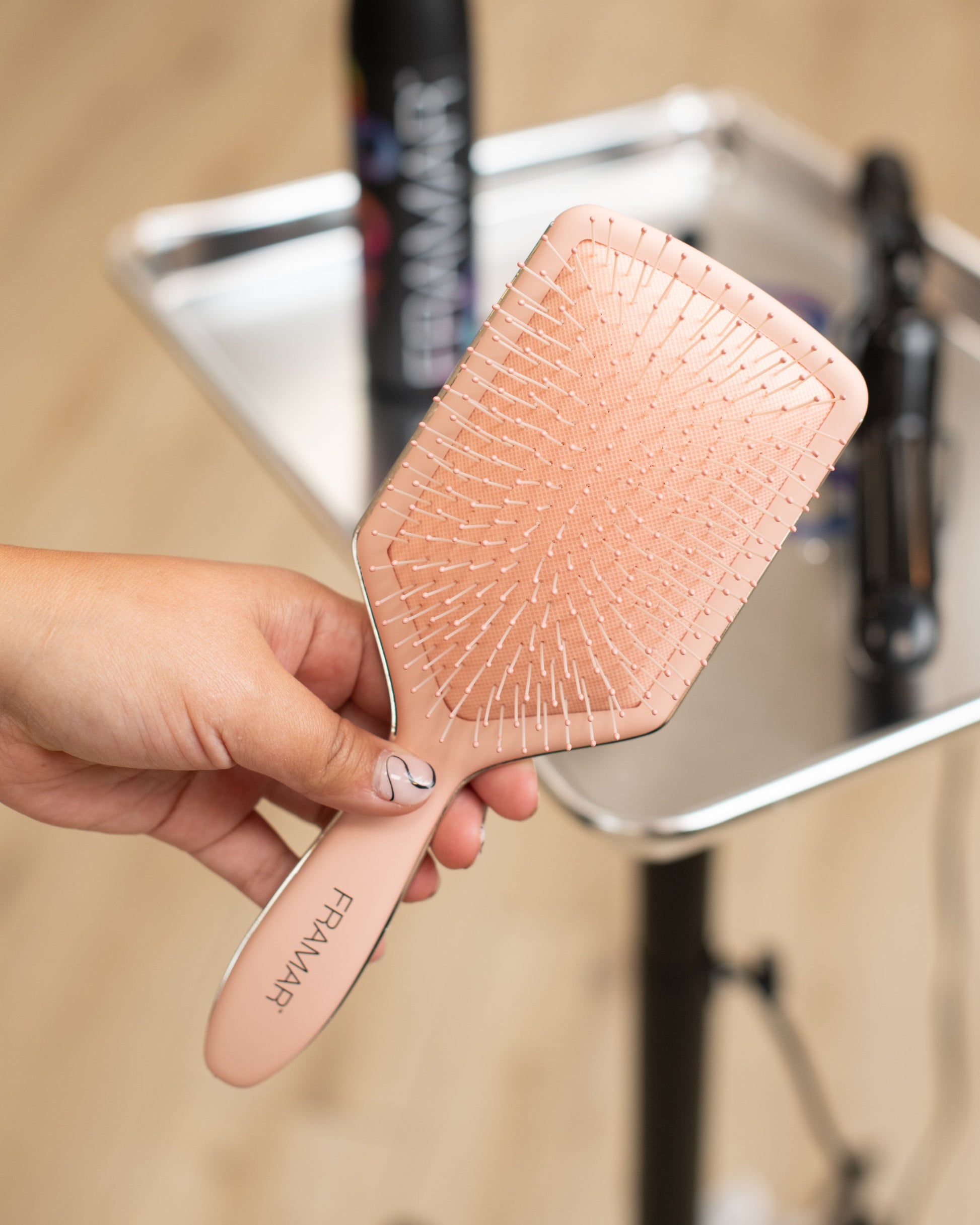 Framar Champagne Mami Paddle Brush