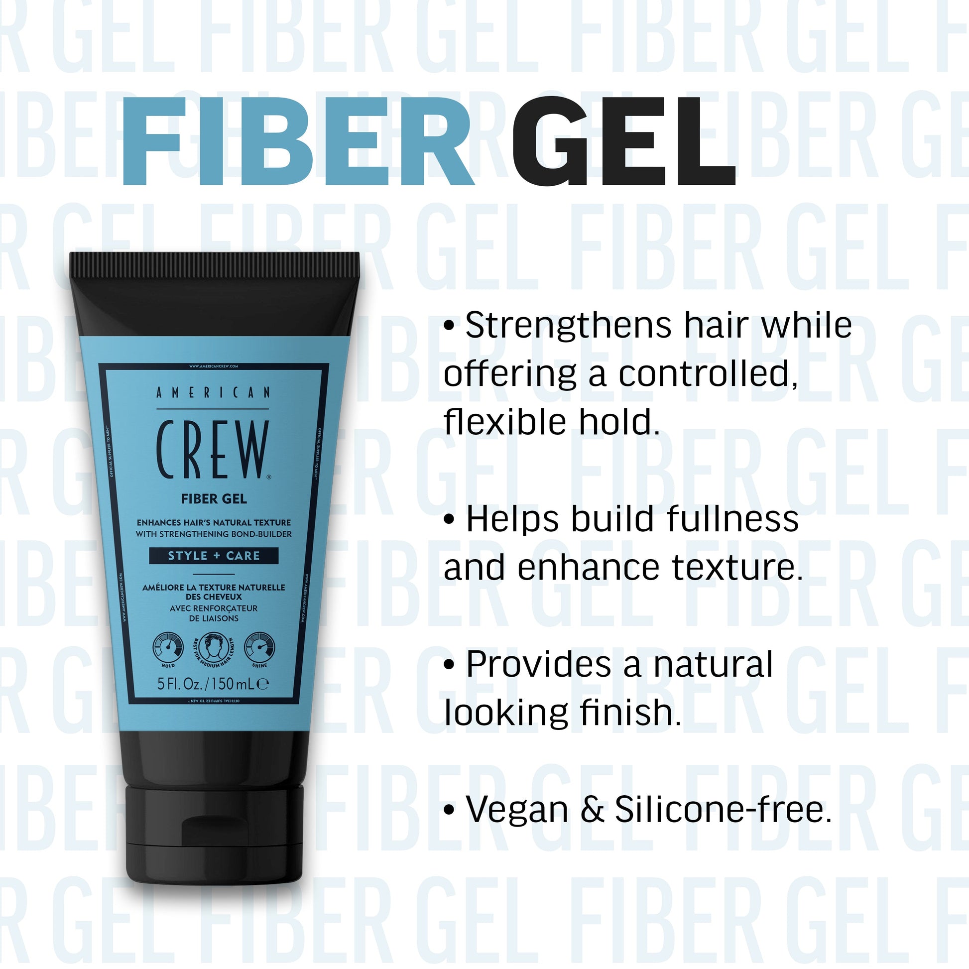 American Crew Fiber Gel key benefits