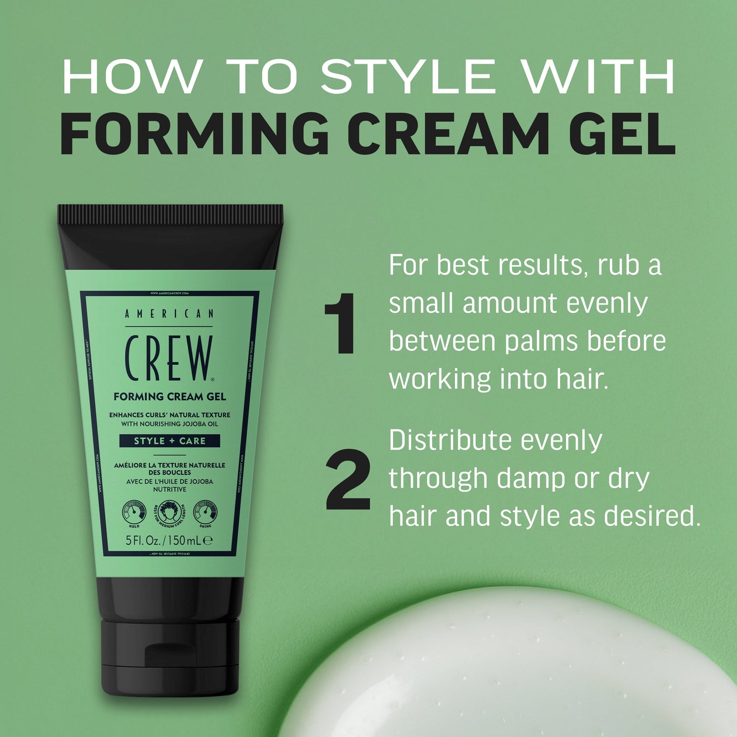 American Crew Forming Cream Gel product image 5