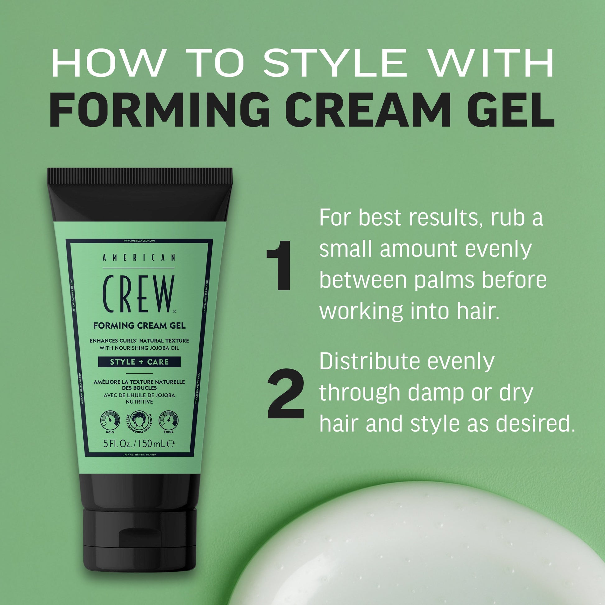 American Crew Forming Cream Gel product image 5