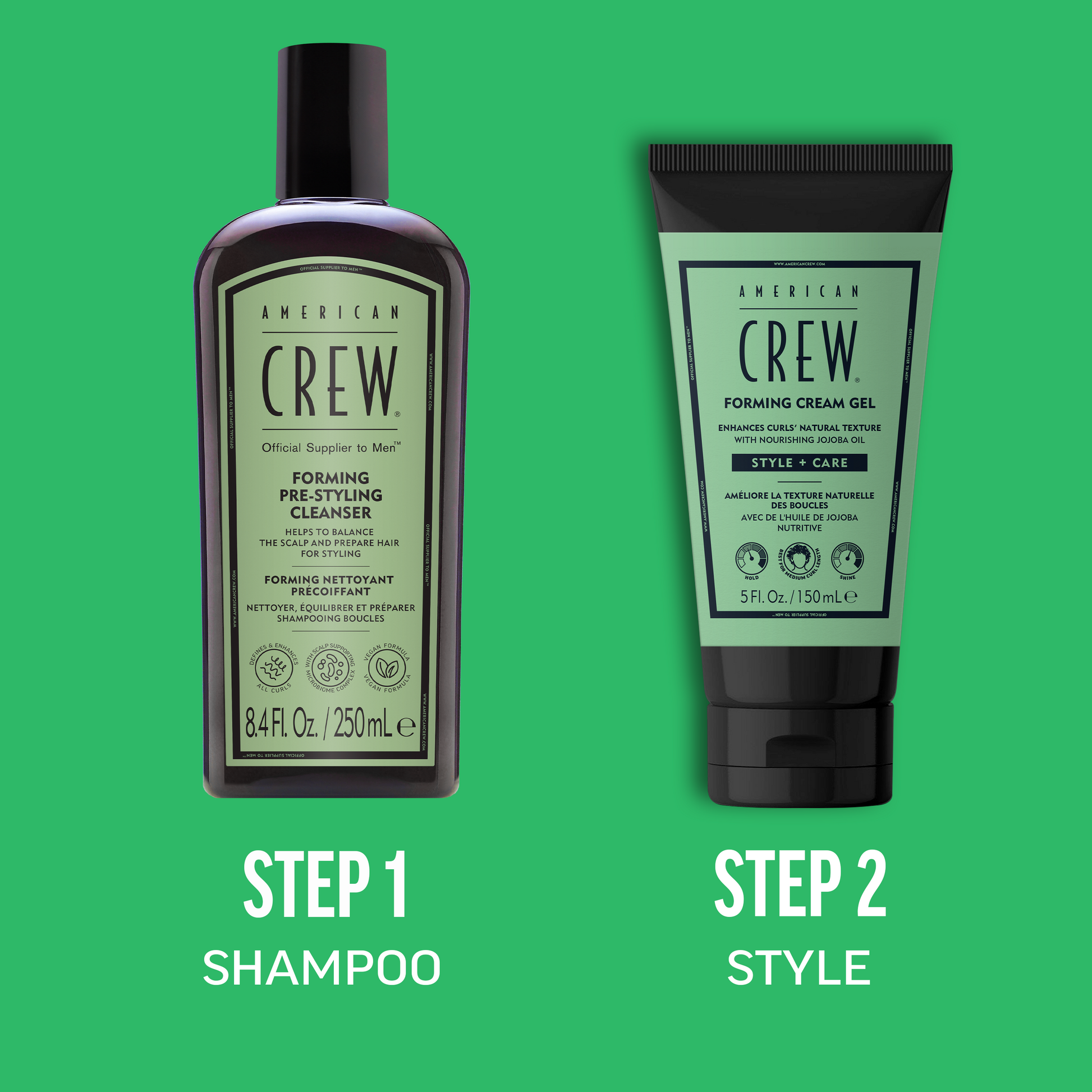 American Crew Forming Cream Gel how to use