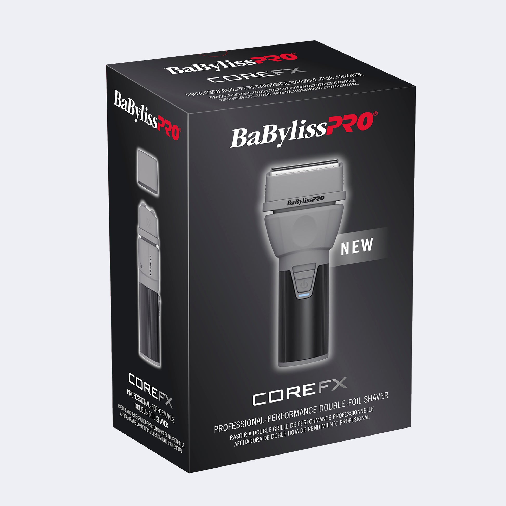 BaBylissPRO CoreFX Double-Foil Shaver – Professional-Performance Twin Foils