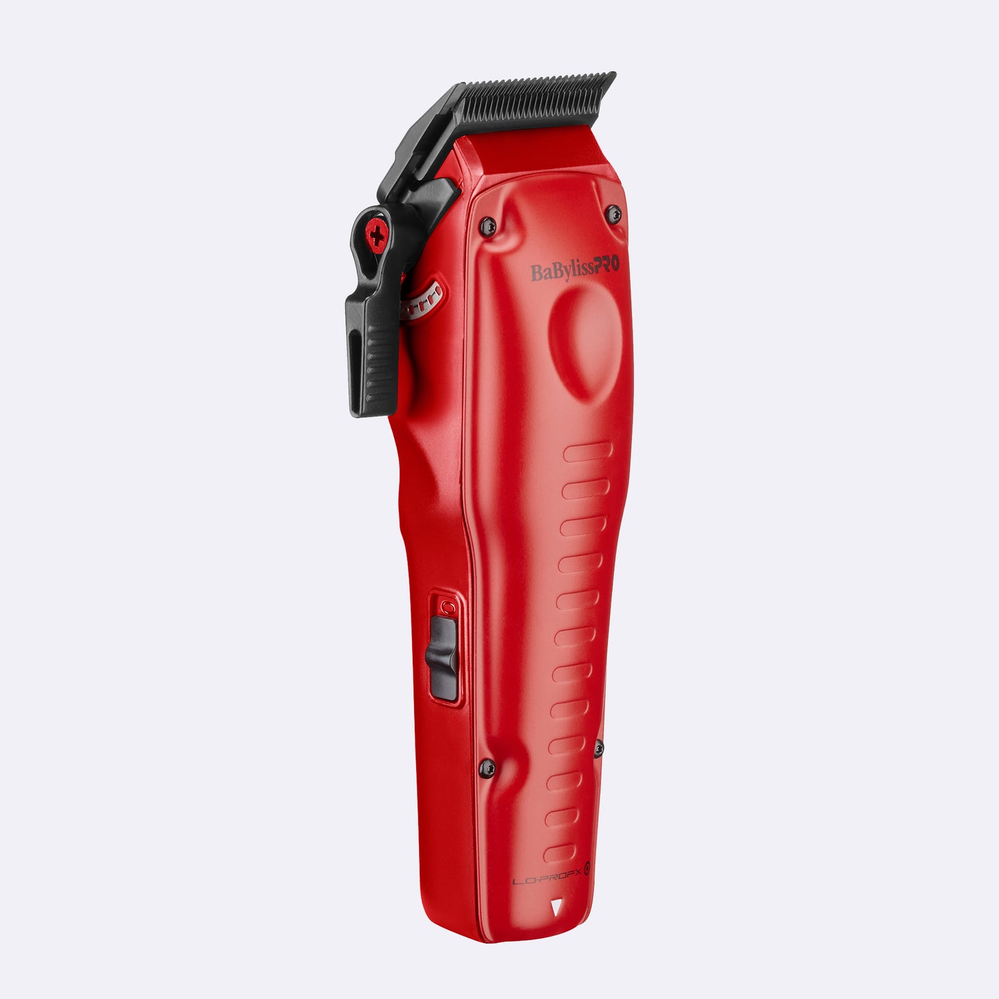 BaBylissPRO FXOne Lo-ProFX Low-Profile Clipper – Red, Interchangeable Battery
