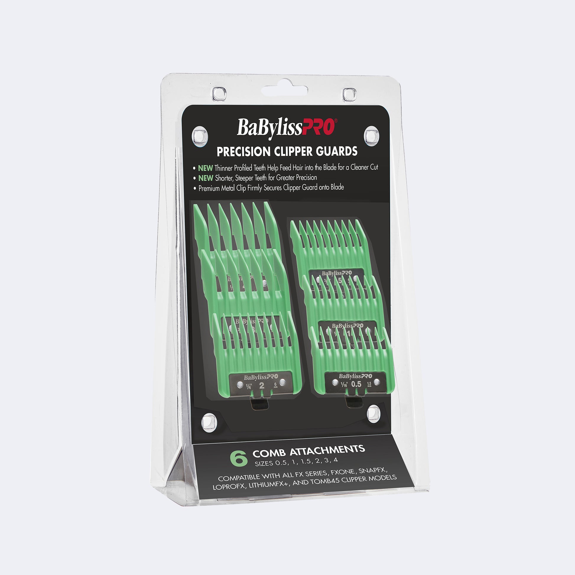 BaBylissPRO Precision Clipper Guards – Green