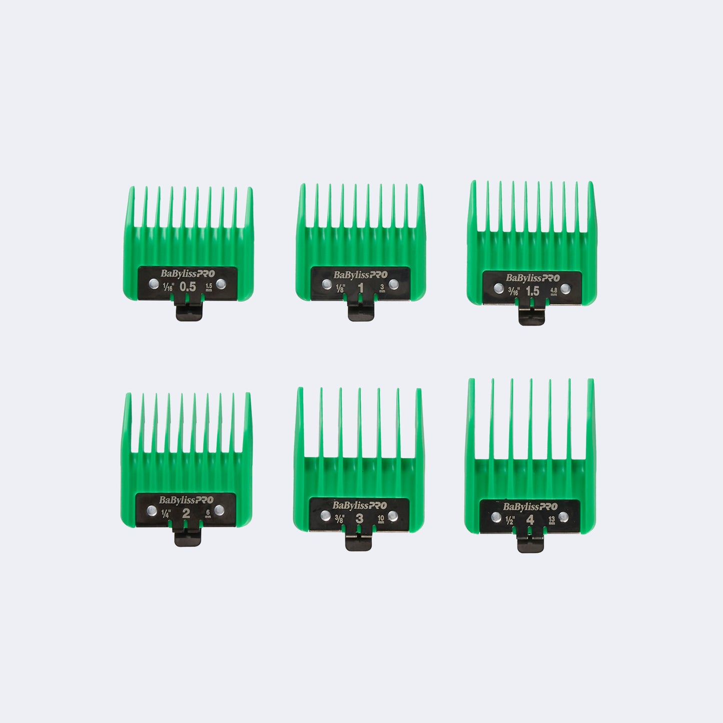 BaBylissPRO Precision Clipper Guards – Green