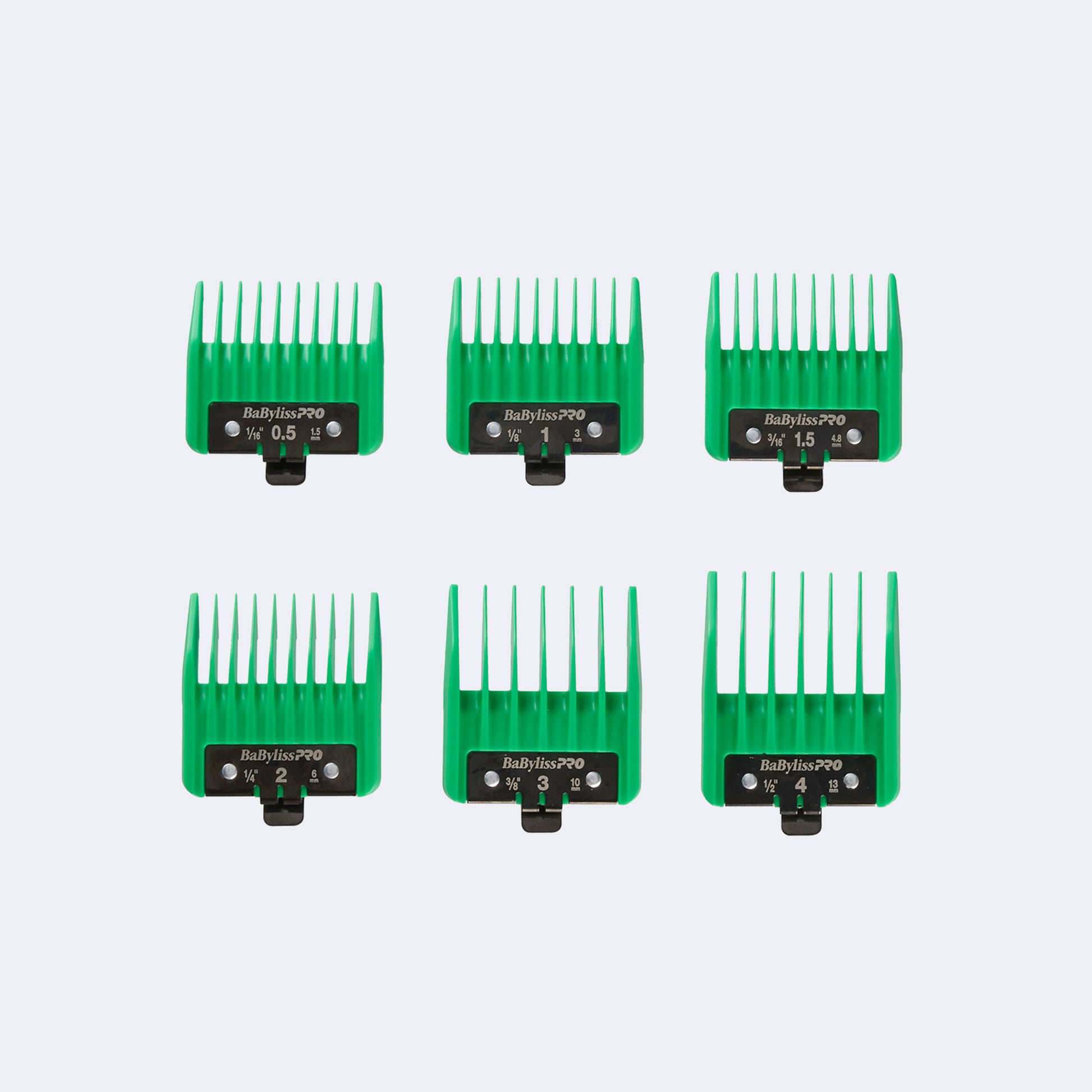 BaBylissPRO Precision Clipper Guards – Green