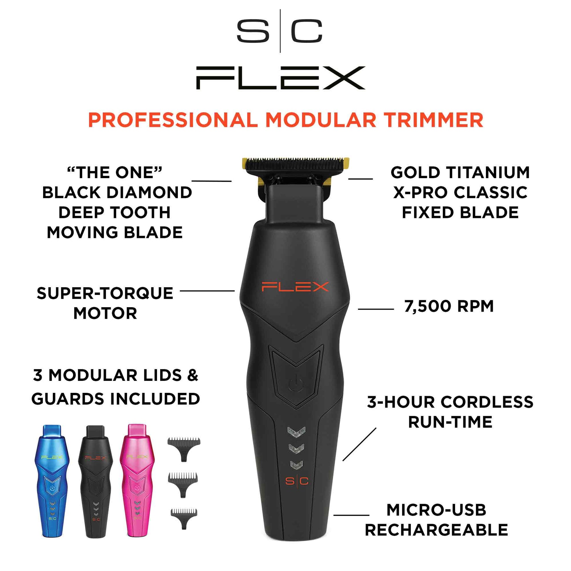 StyleCraft Flex Professional Hair Trimmer – Professional