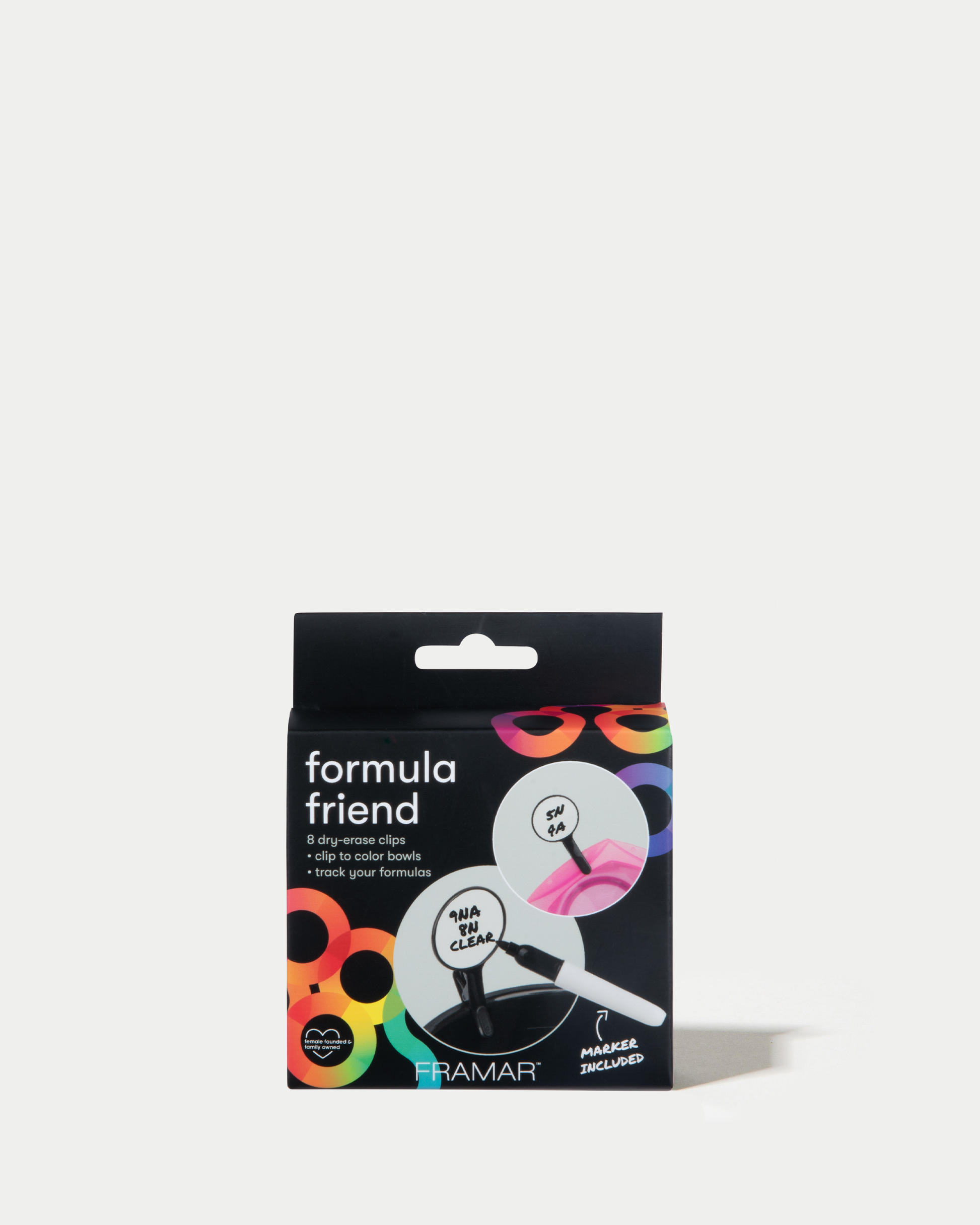 Framar Formula Friend Colour Bowl Clips – 8 Piece