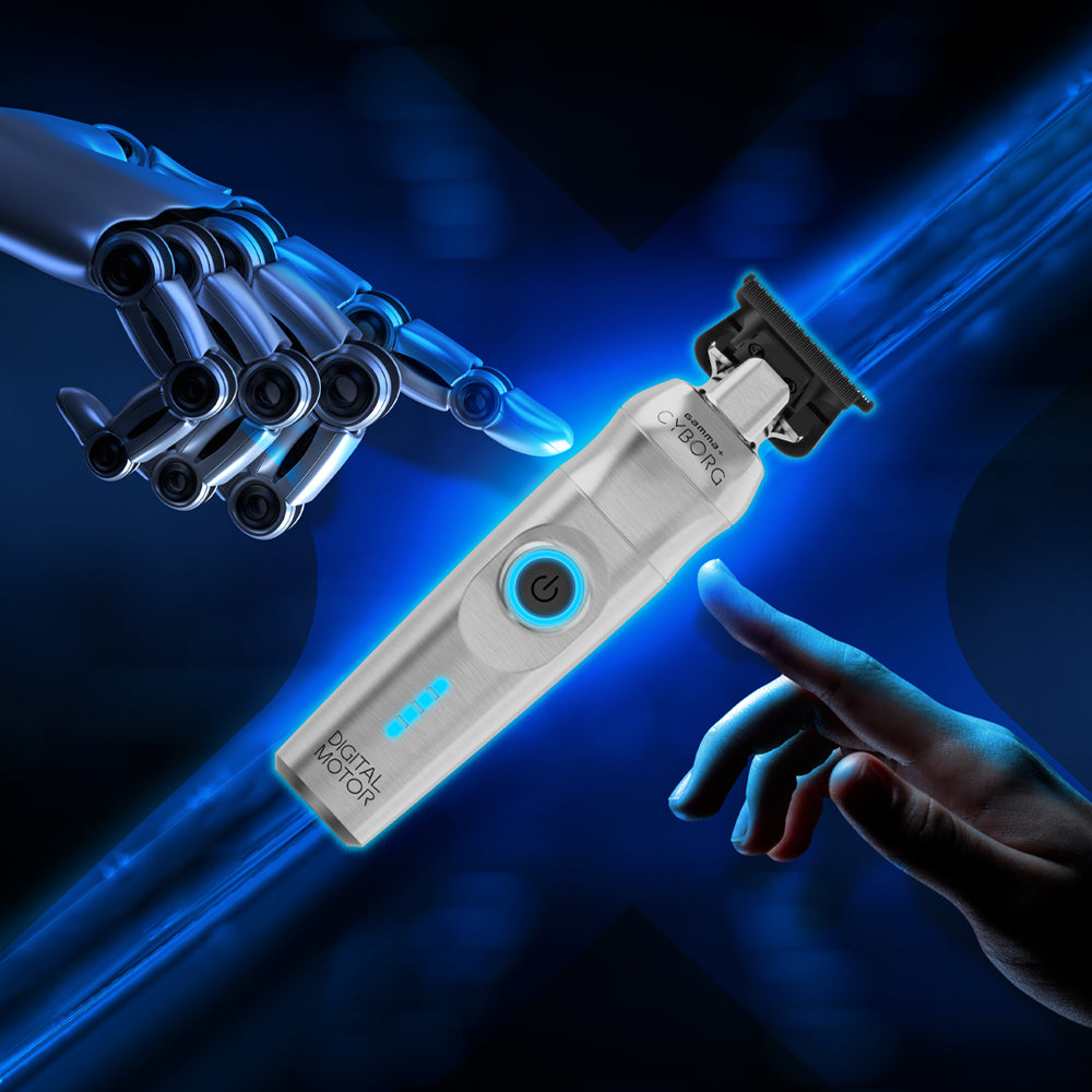 Gamma+ Cyborg Professional Metal Hair Trimmer – Professional
