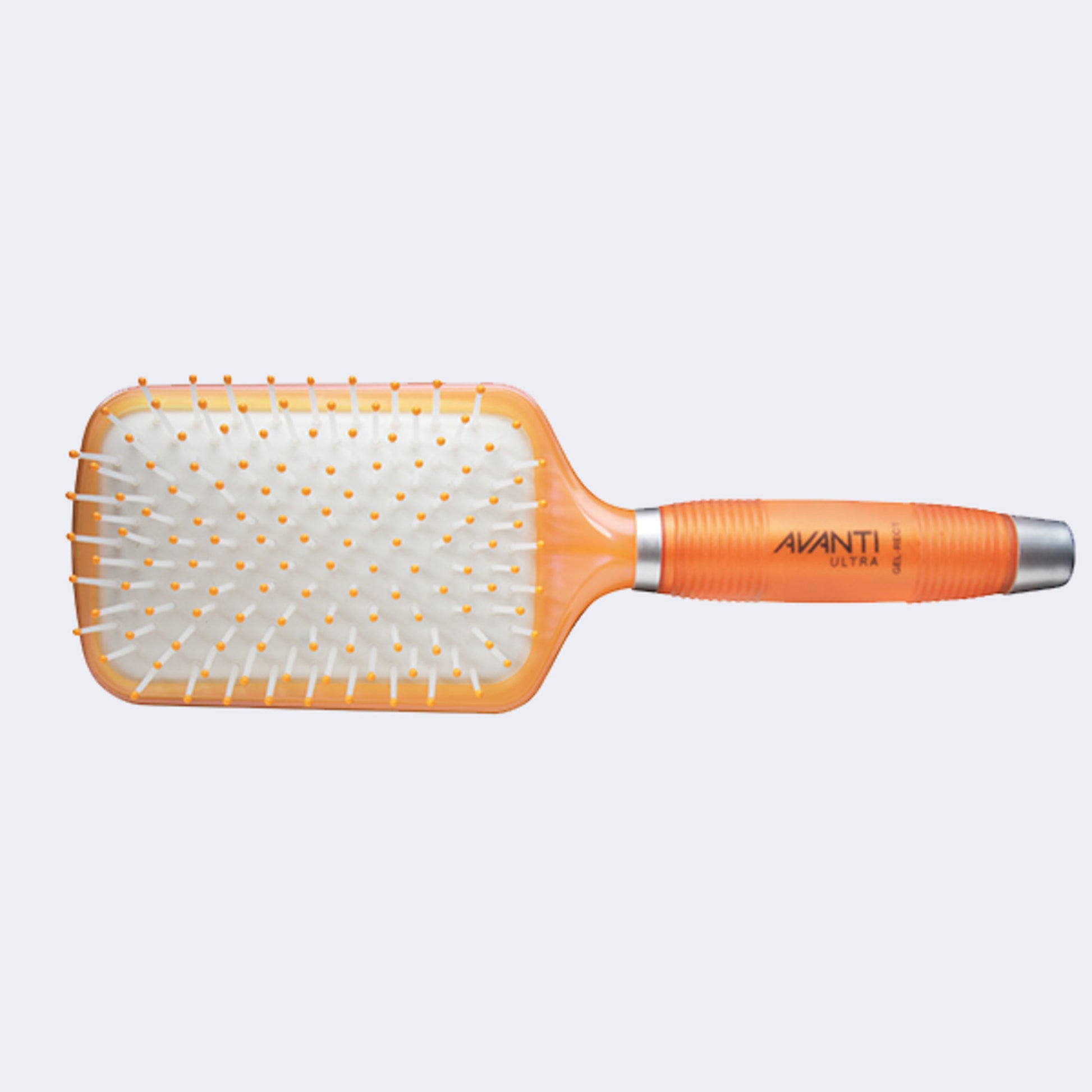 Avanti Ultra Ceramic Cushion Brush with Silicone Gel Handle – Ball-Tipped Nylon Bristles / Brosse coussinée Avanti Ultra en céramique avec poignée en gel de silicone – Soies en nylon à bouts arrondis