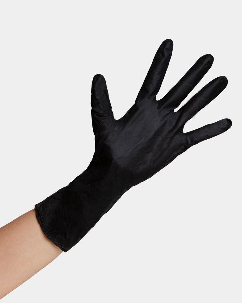 Framar Reusable Black Colour Gloves – 10 Count