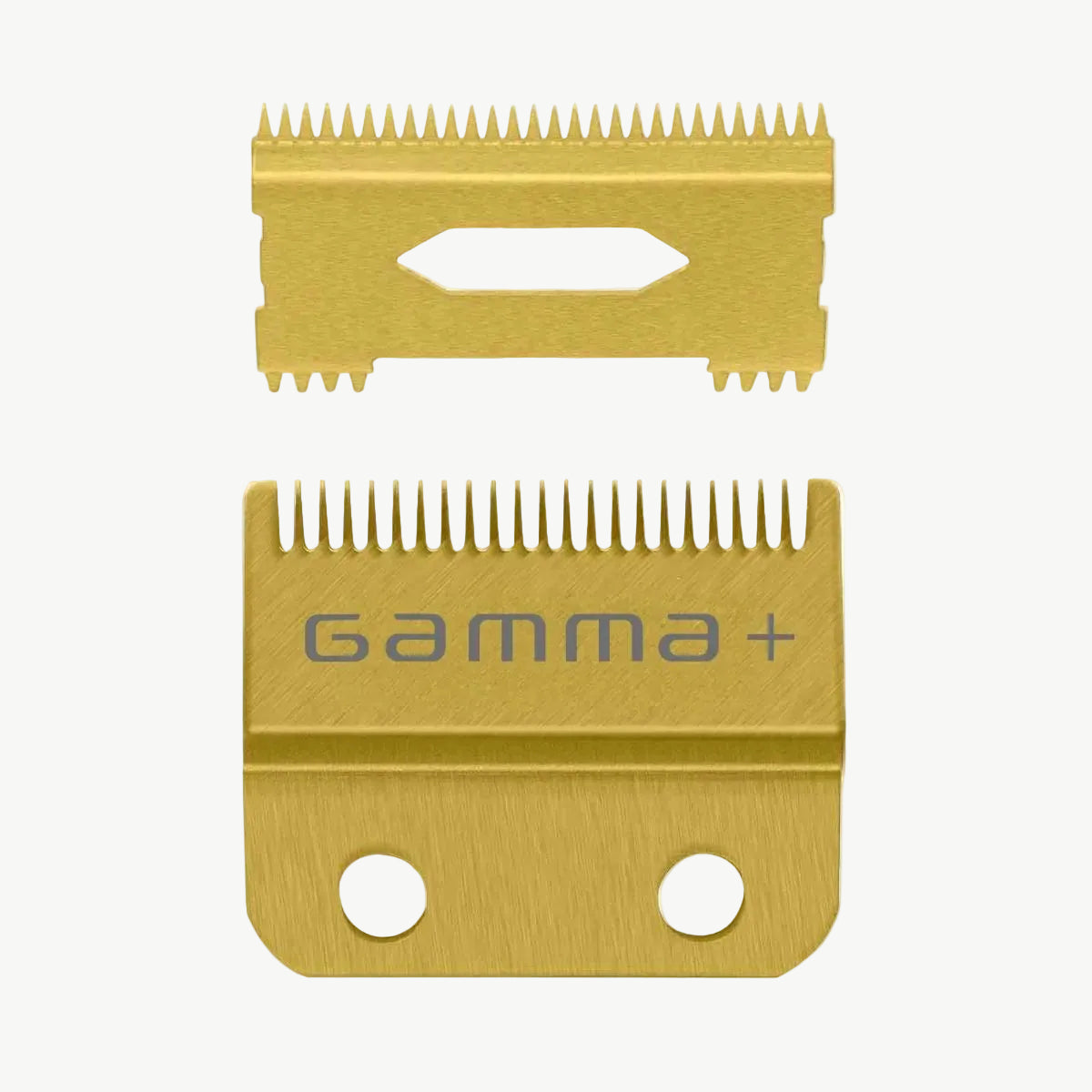 Gamma+ Gold Titanium Fade Clipper Blade and Slim Deep Tooth Cutter – Professional