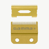 Gamma+ Gold Titanium Fade Clipper Blade and Slim Deep Tooth Cutter – Professional