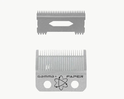 Gamma+ Stainless Steel Faper Clipper Blade & Slim Deep Tooth Cutter – Professional