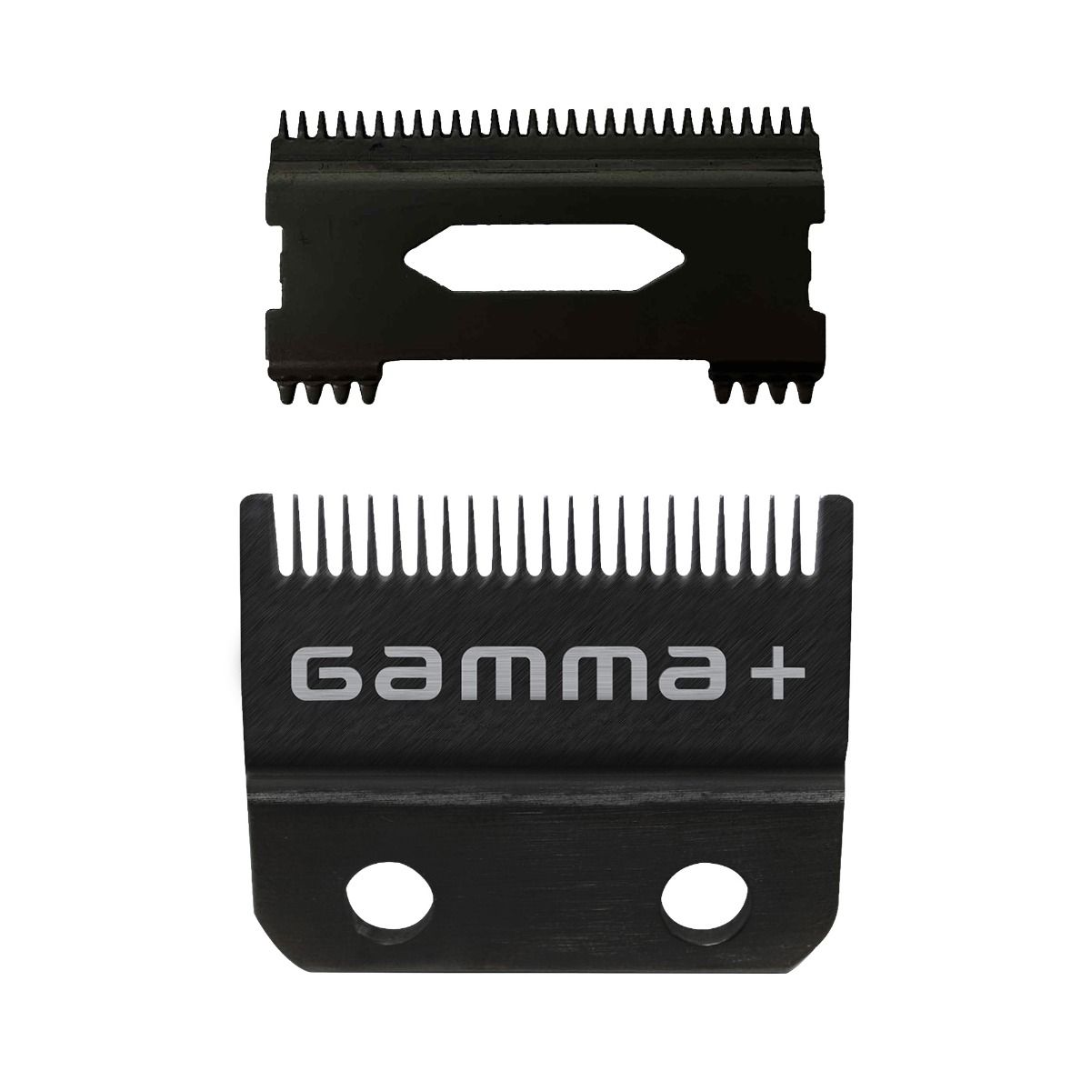 Gamma+ Black DLC Fade Clipper Blade and Shallow Tooth 2.0 Cutter – Professional
