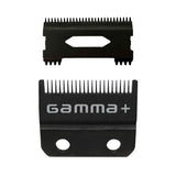 Gamma+ Black DLC Fade Clipper Blade and Shallow Tooth 2.0 Cutter – Professional