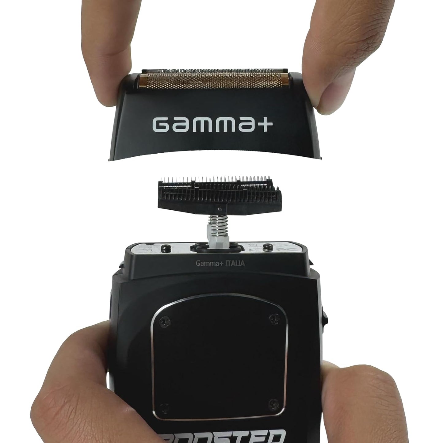 Gamma+ Gold Titanium Foil Head & Stainless Steel Echo Cutters for the Boosted Shaver – Professional