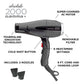 Gamma+ Absolute 2000 Professional Hair Dryer – Professional