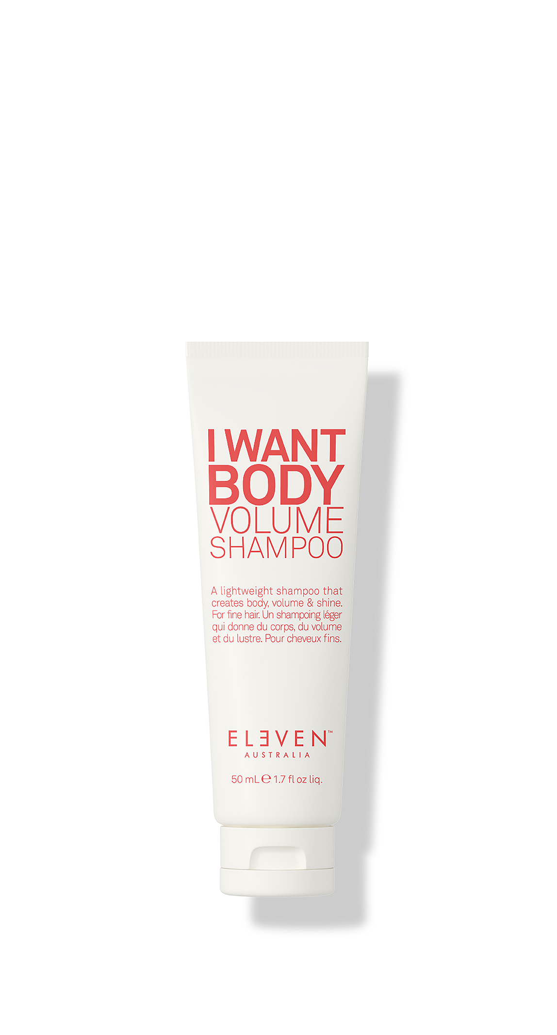 Eleven Australia Sulfate-Free I Want Body Volume Shampoo – Volumizing Boost – 50ml – ELEVEN Australia package