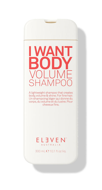 Eleven Australia Sulfate-Free I Want Body Volume Shampoo – Volumizing Boost – 300ml – ELEVEN Australia package