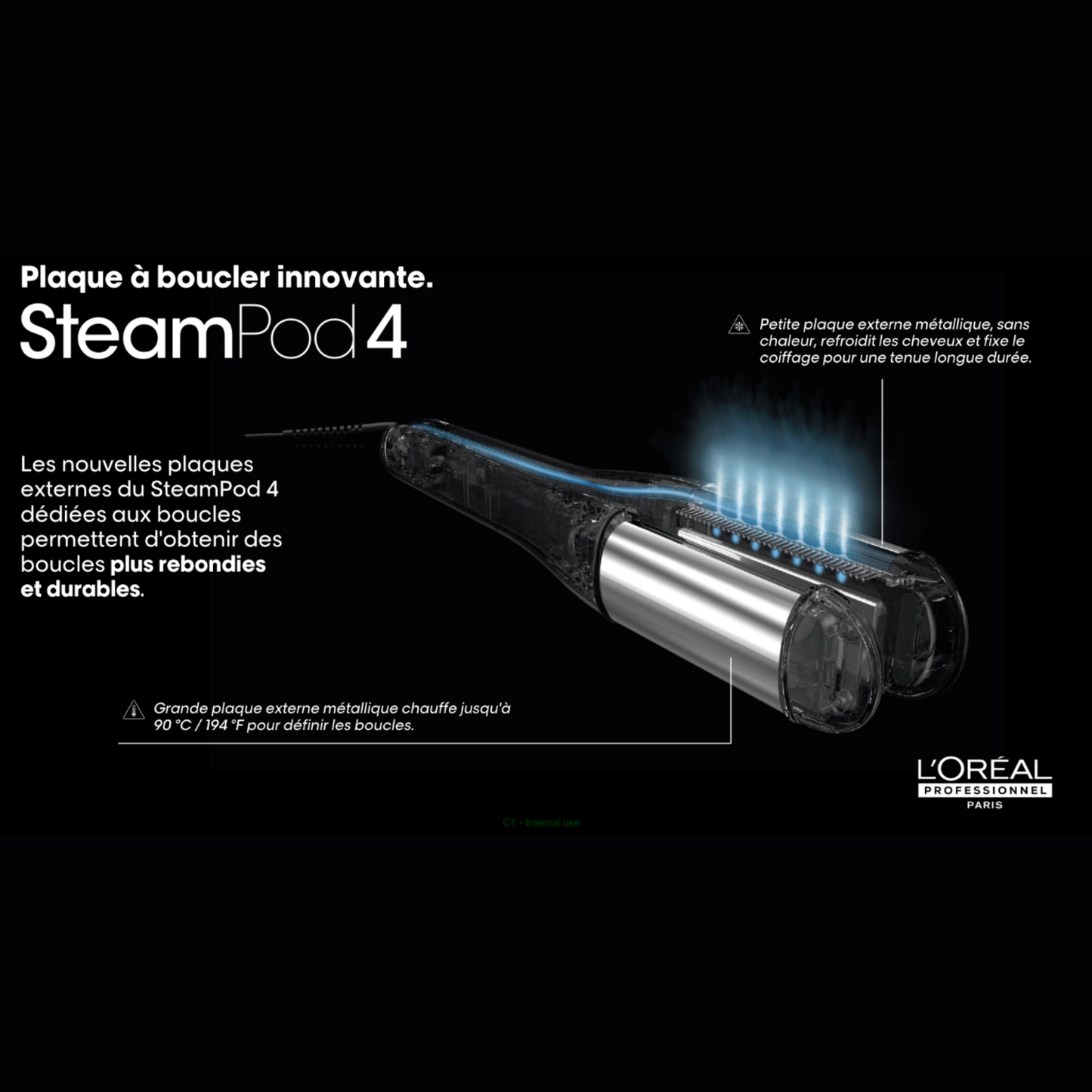 L'Or√©al. Ensemble Steampod 4.0 & S√©rum