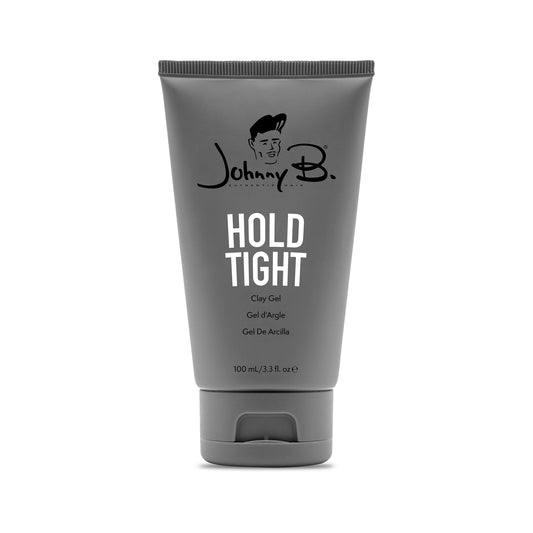 Johnny B Hold Tight Clay Gel — 100 ml tube, front label, white background