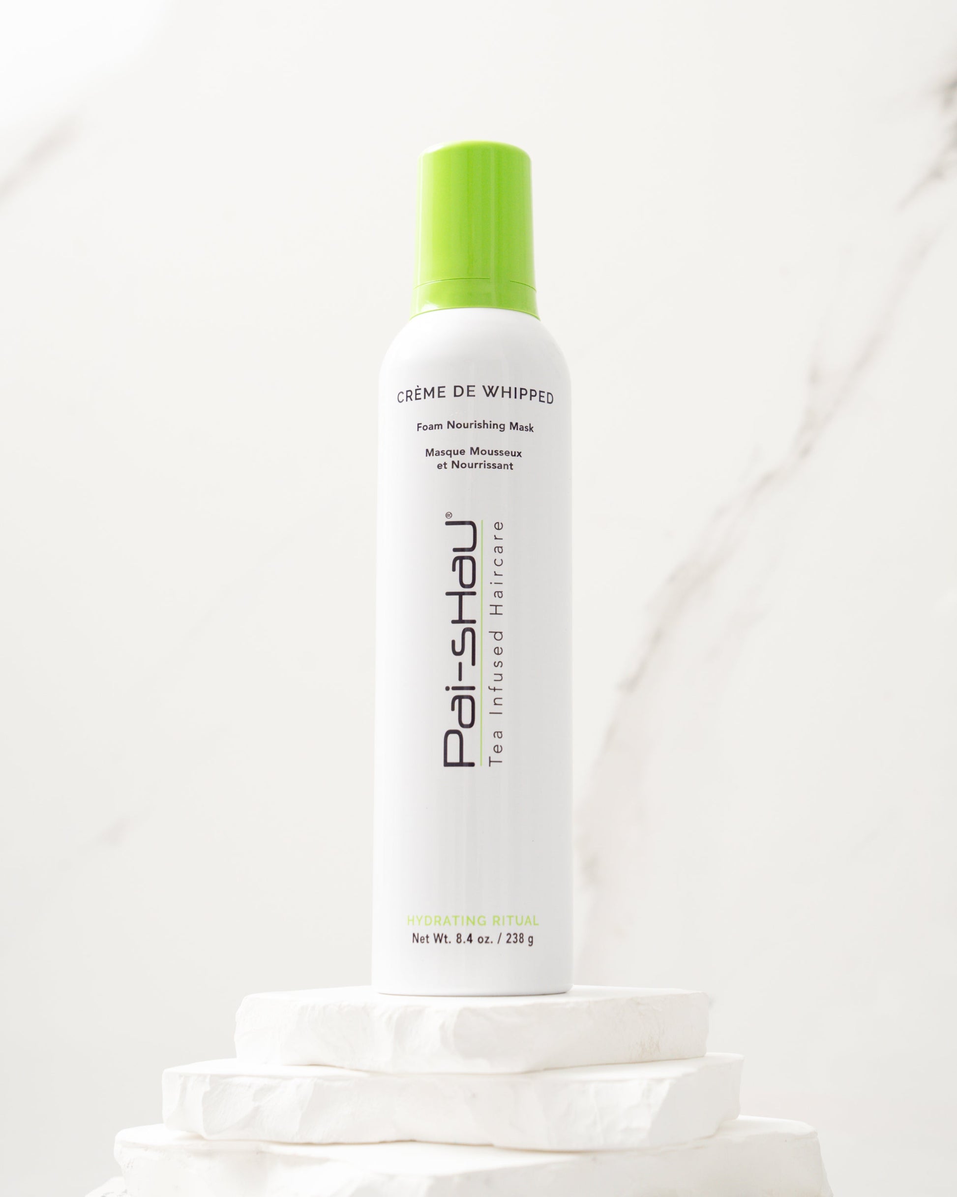 Pai-Shau Foam Nourishing Mask — Creme de Whipped 238 g foam mask, editorial shot