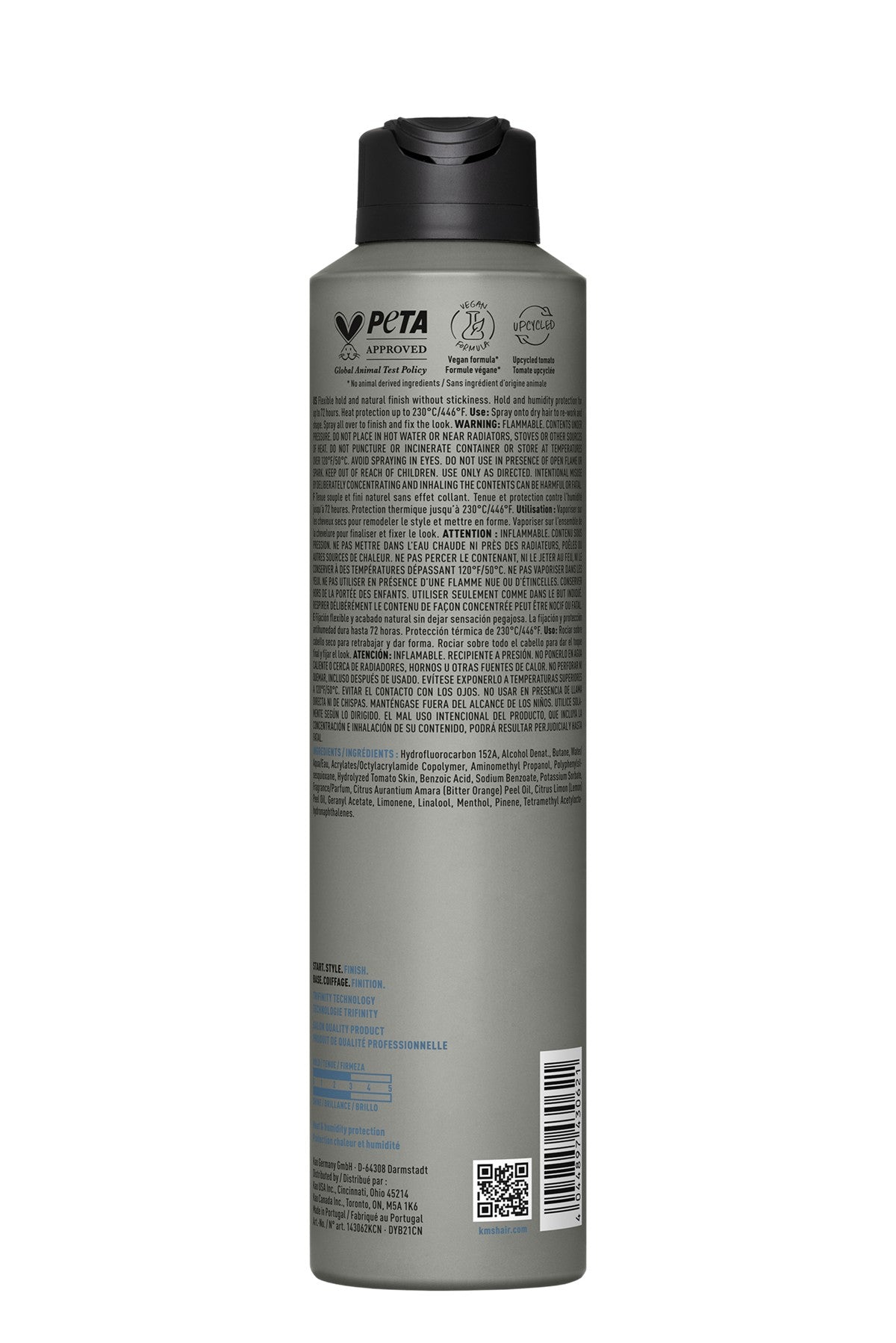 KMS HairStay Working Hairspray — official KMS product image 2