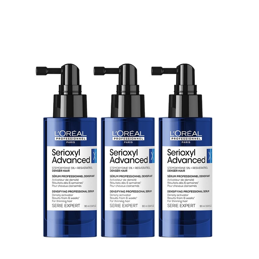 L'Oréal Professionnel Serioxyl Advanced Denser Hair Serum 3-Month Program Set
