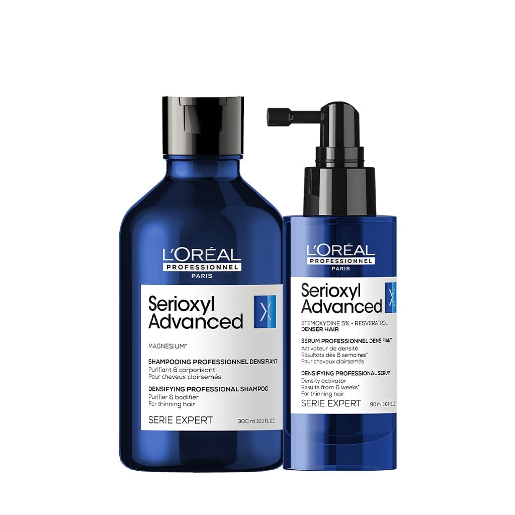 L'Oréal Professionnel Serioxyl Advanced Denser Hair Shampoo & Serum Duo 300ml