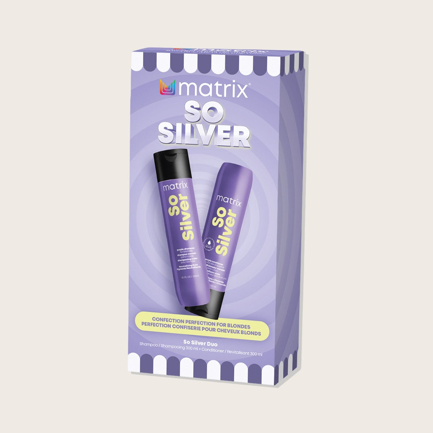 Matrix So Silver Spring Duo 2026 – Purple Toning Shampoo & Conditioner Kit