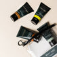 Must Man Professional Wash & Style Travel Kit – Four 50 ml Grooming Essentials