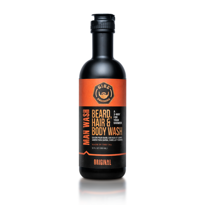 Man Wash BHB Beard, Hair & Body Wash