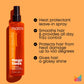 Matrix Total Results Mega Sleek Iron Smoother – Heat Protectant Spray for Frizz Control, 8.5oz