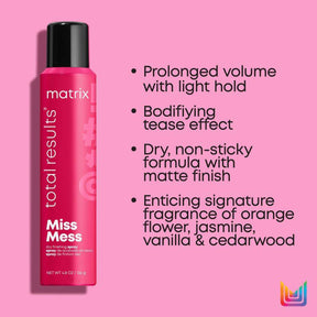 Matrix Miss Mess Dry Finishing Spray 4.8 oz