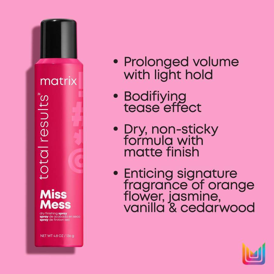 Matrix Miss Mess Dry Finishing Spray 4.8 oz