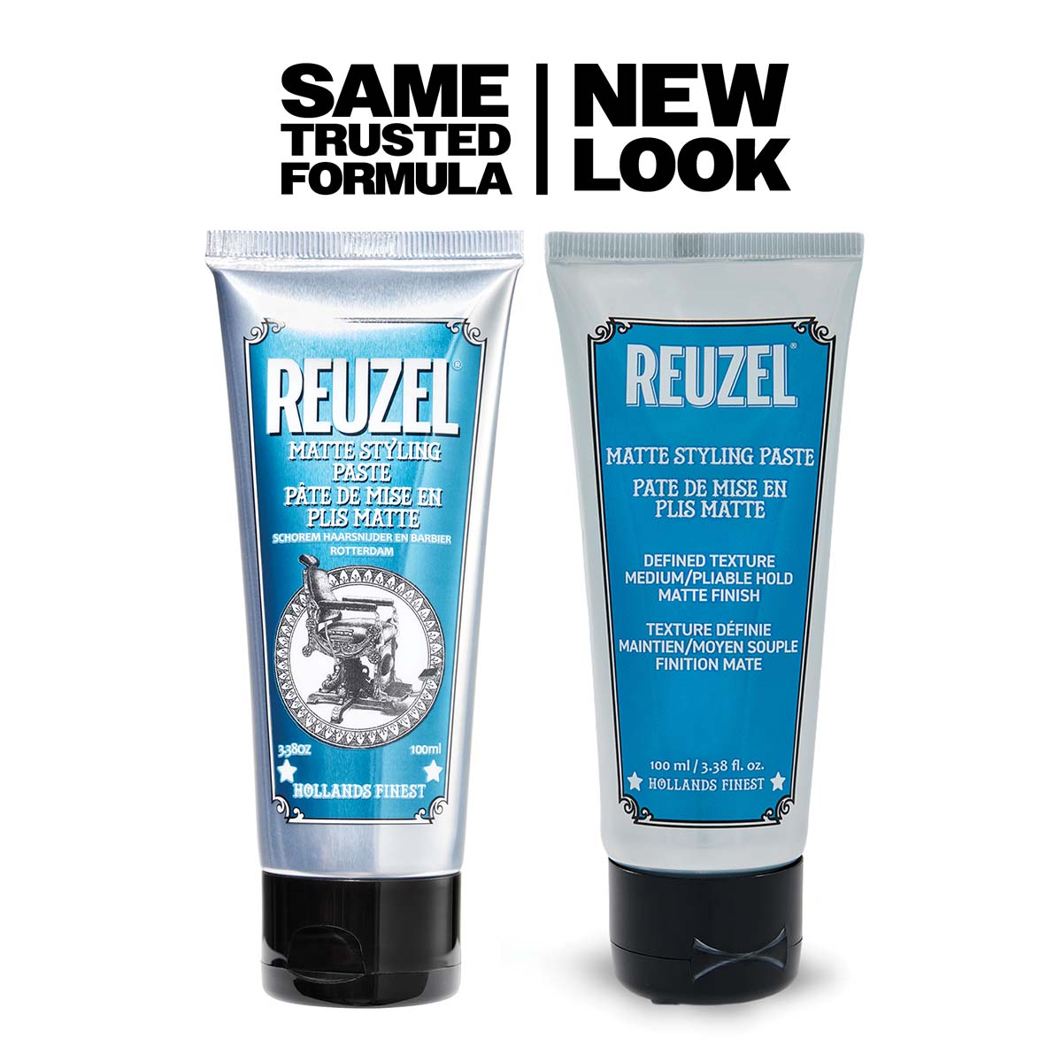 Reuzel Matte Styling Paste 100ml - Medium Hold, No Shine