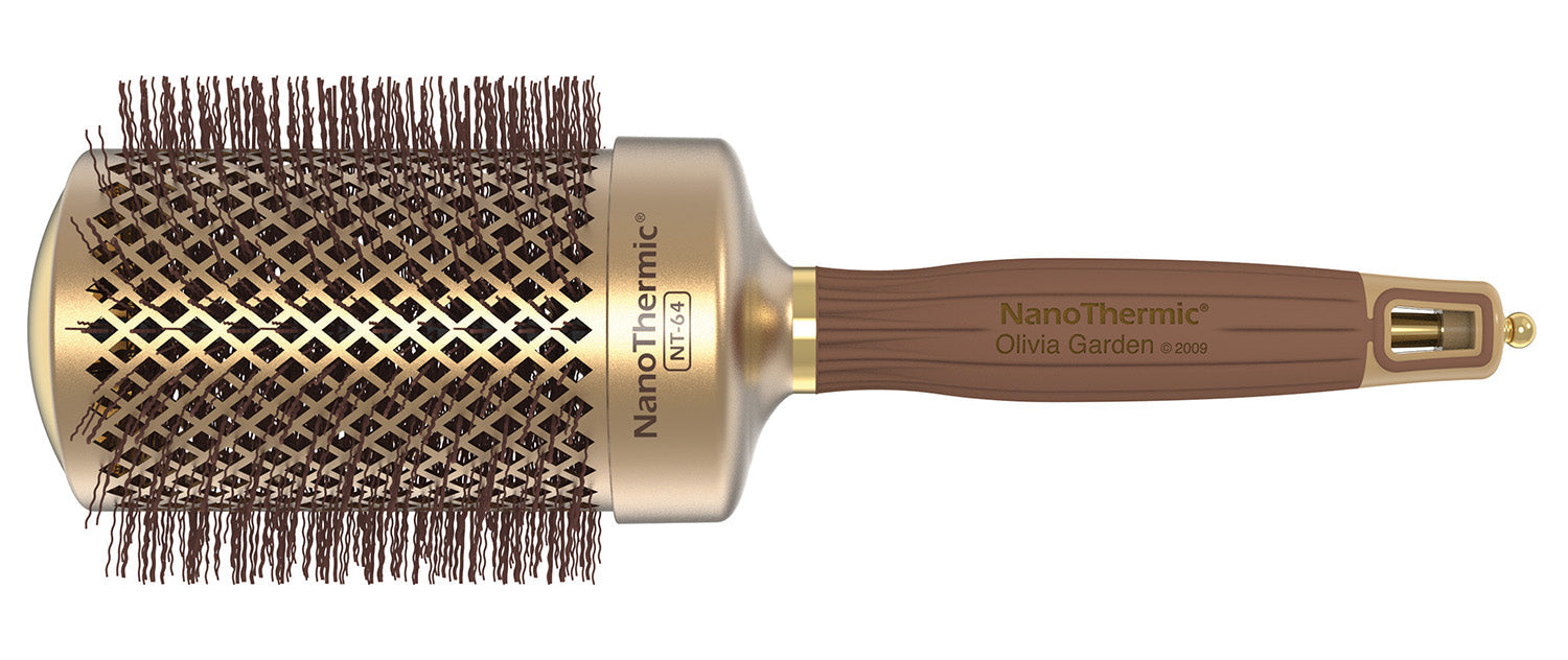 Olivia Garden NanoThermic Round Thermal Brush – 64 mm
