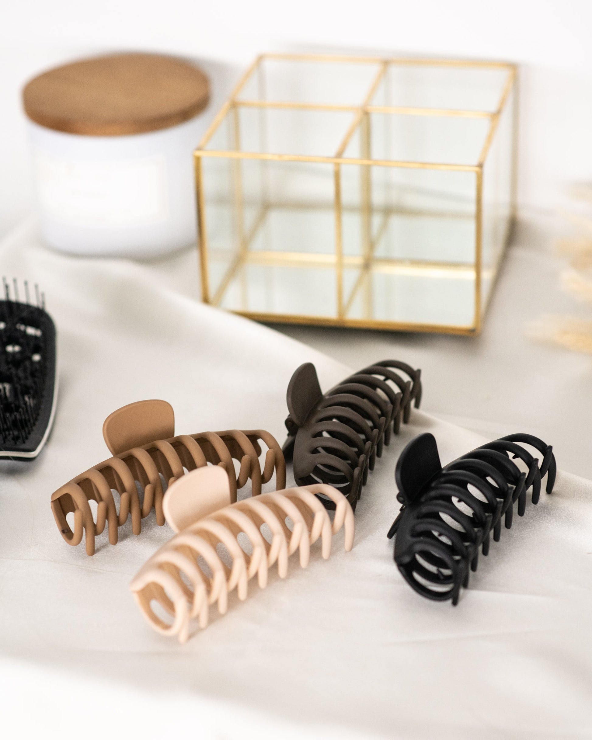 Framar Neutral Claw Clips – 4 Pack