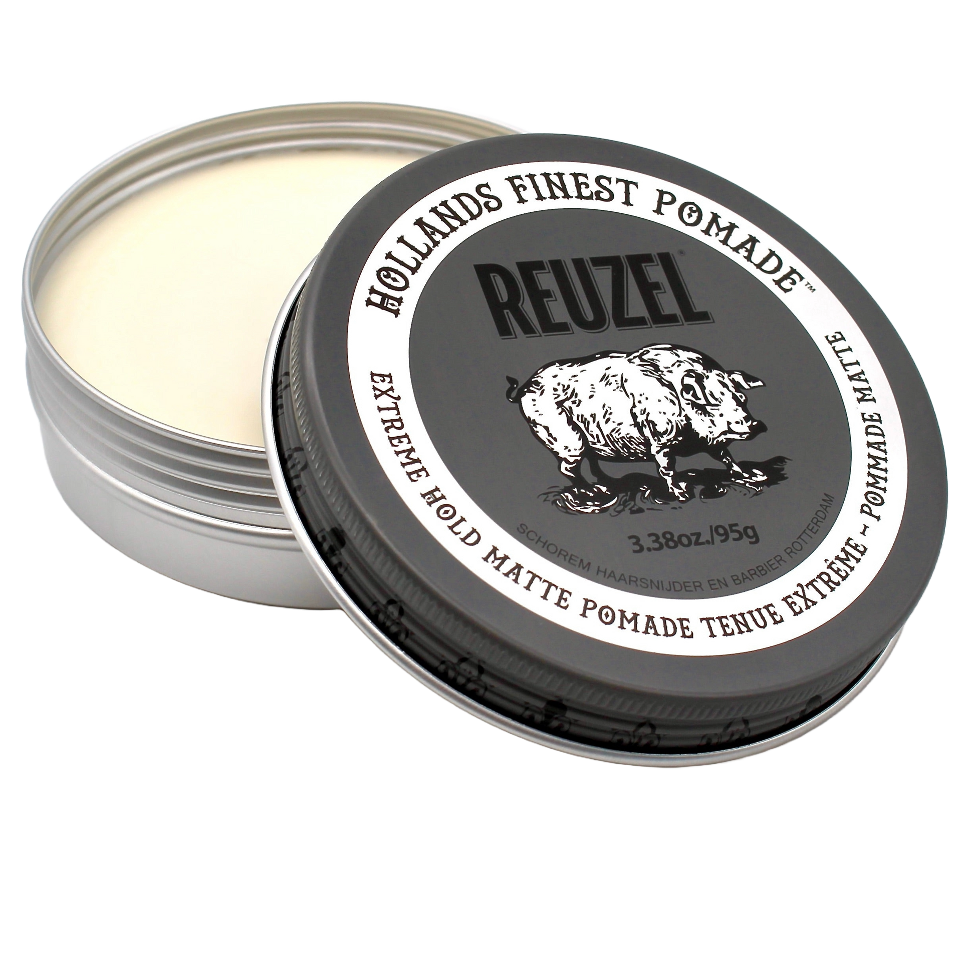 Reuzel Extreme Hold Matte Pomade - Strong Hold & Matte Finish