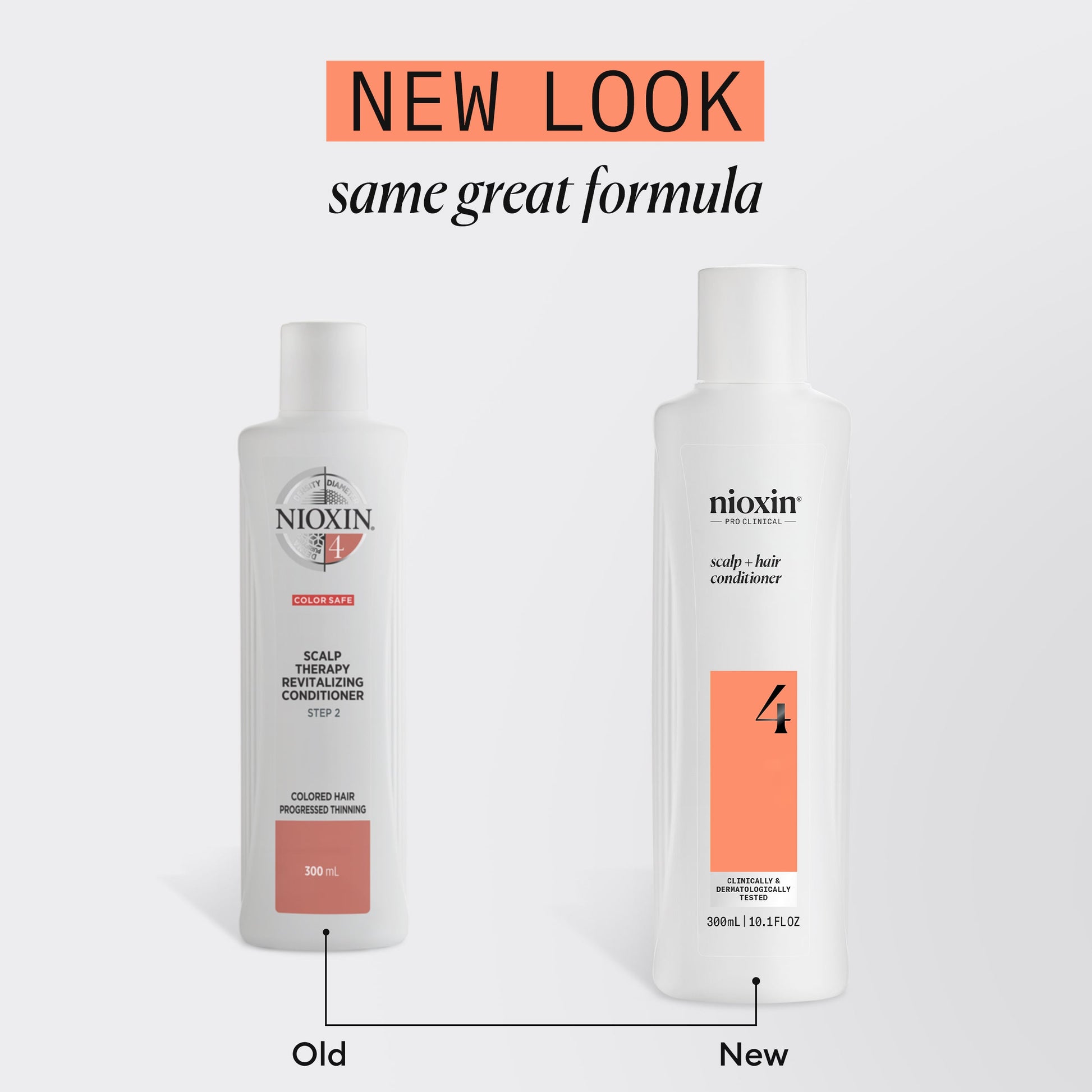 Nioxin System 4 Shampoo & Conditioner Duo – Cleanse and Condition for Colour-Treated Hair