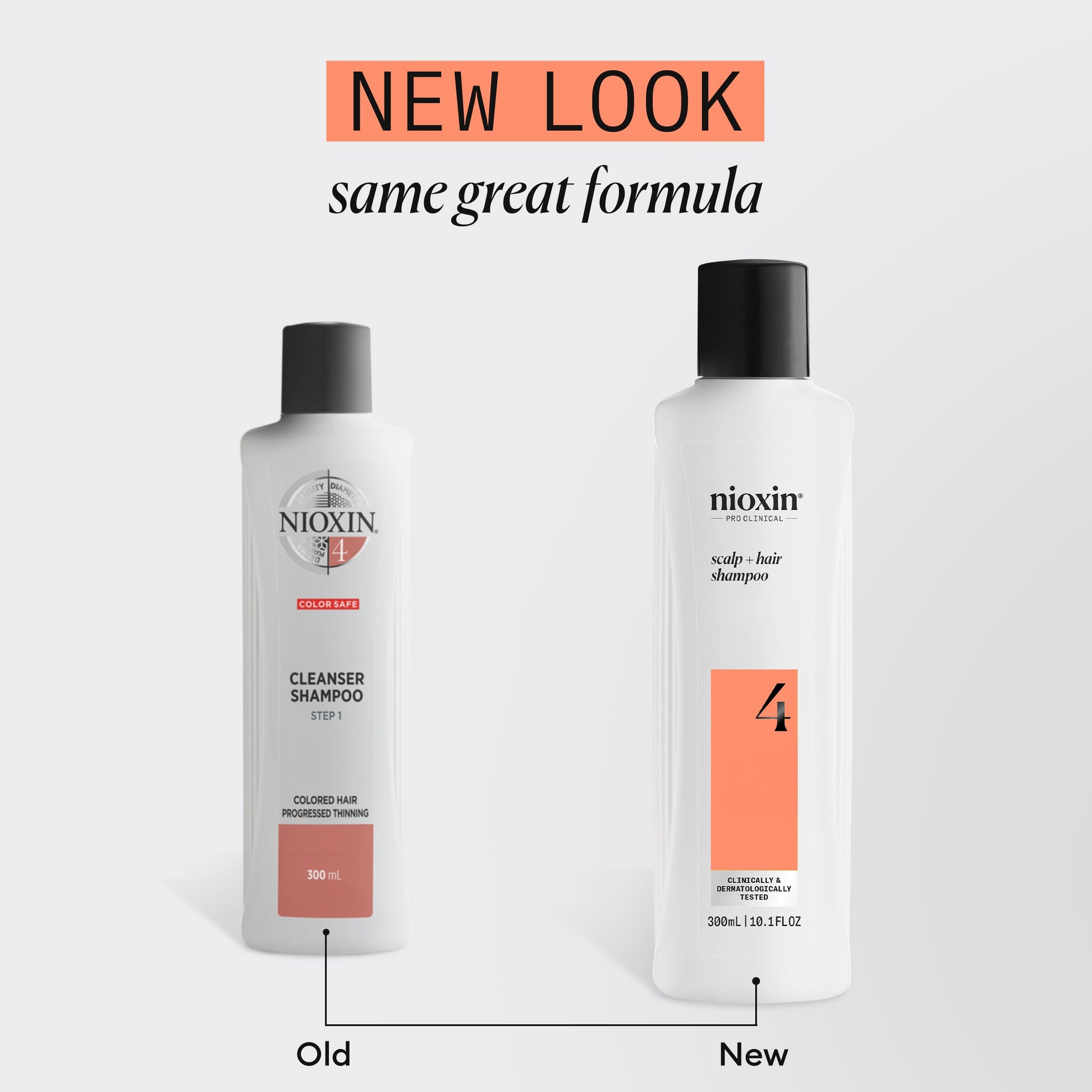 Nioxin System 4 Shampoo & Conditioner Duo – Cleanse and Condition for Colour-Treated Hair