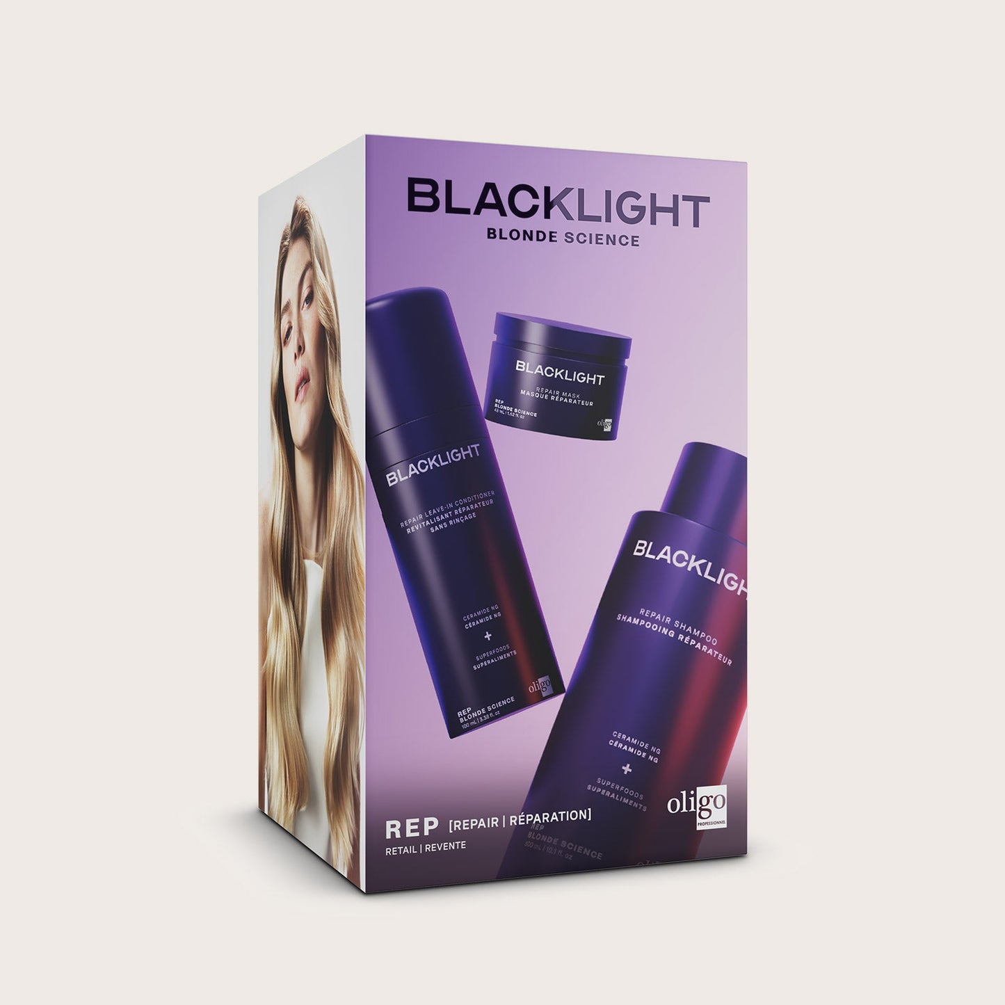 Oligo Professionnel – Blacklight – Repair Blonde Science kit – OL2605226502