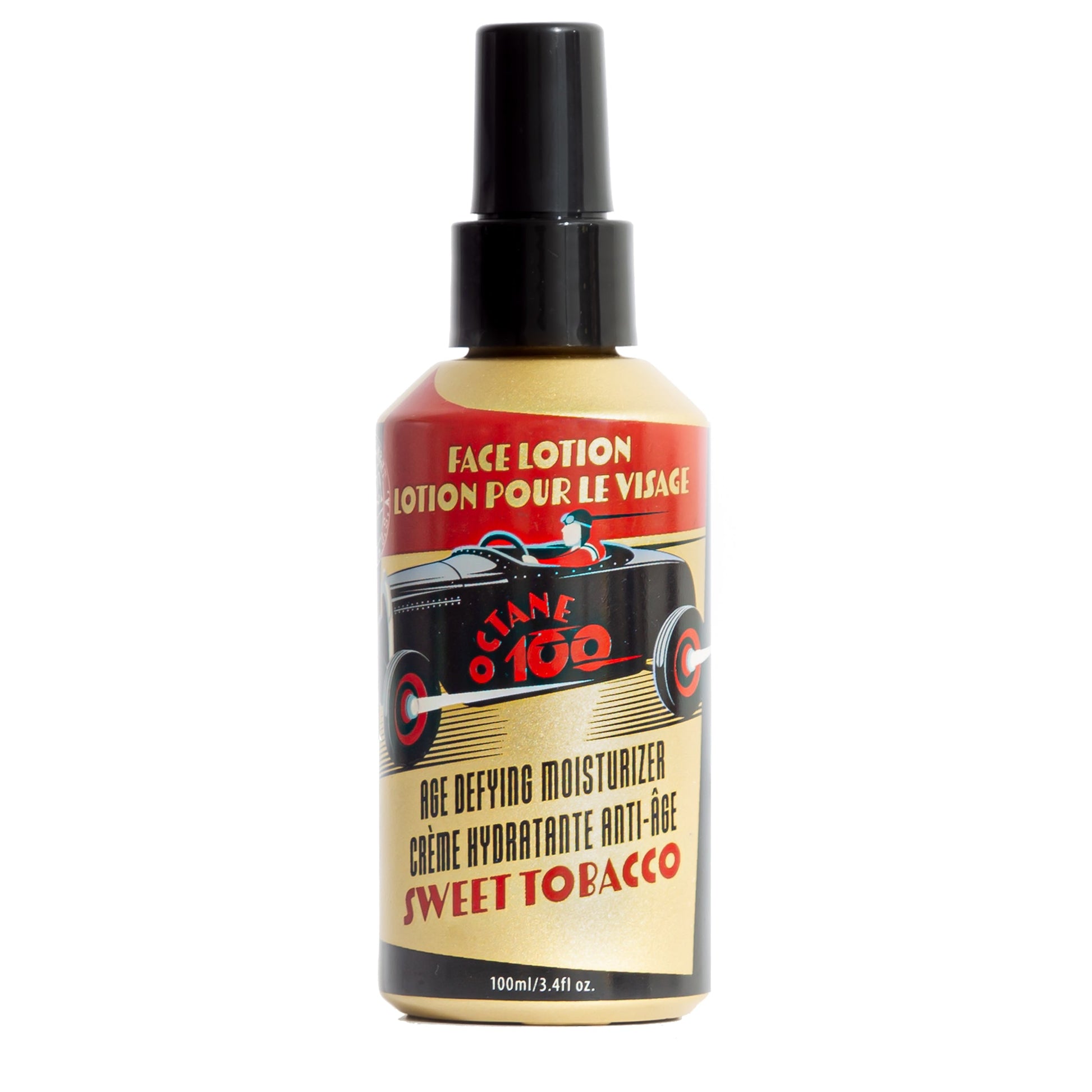18.21 Man Made Octane 100 Face Lotion — Sweet Tobacco 100 ml bottle, official packshot