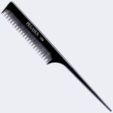 Hard rubber pin tail comb
